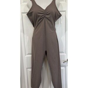 Spanx Deep Dive Booty Boost Jumpsuit Plus Size 1X Shape Wear Toning Smoke